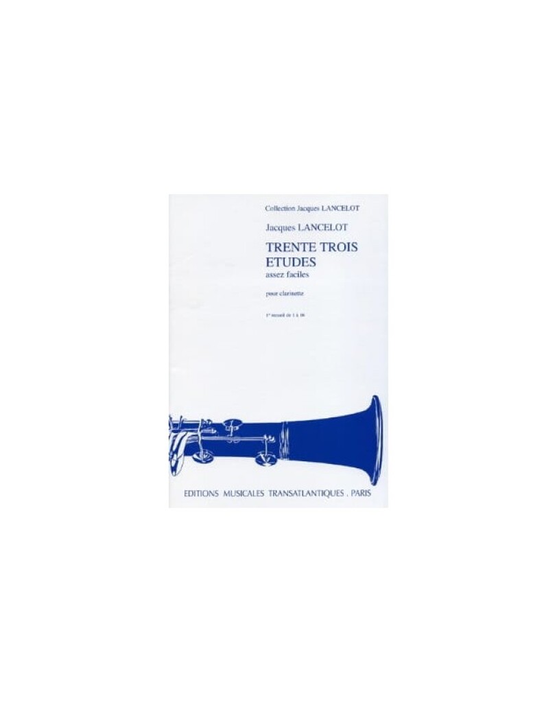 33 Etudes Assez Faciles - Vol. 1