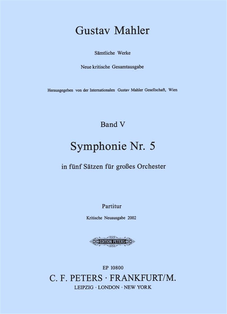 Symphony No.5 - Sinfonie Nr.5 cis-Moll