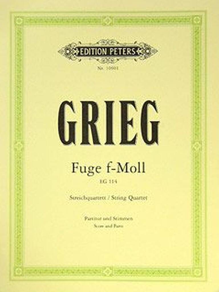 Fugue in F minor for string quartet