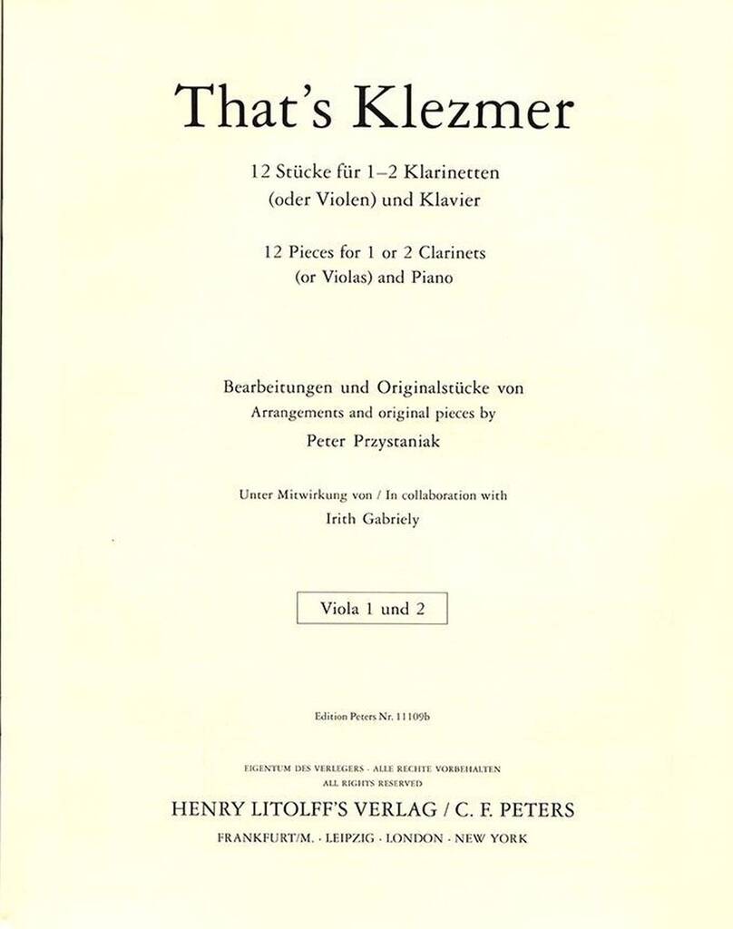 That's Klezmer