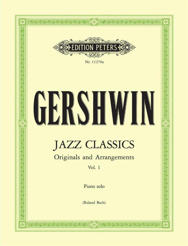 Jazz Classics for Piano Solo, Volume 1