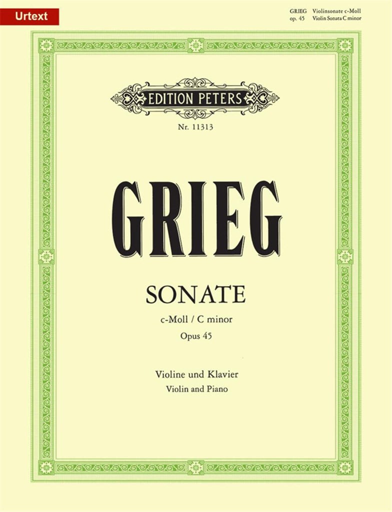 Sonate 3 C Op.45 (Urtext)