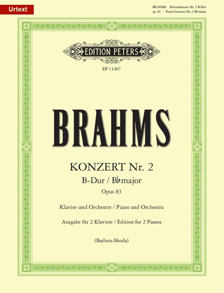 Piano Concert No. 2 in B flat major