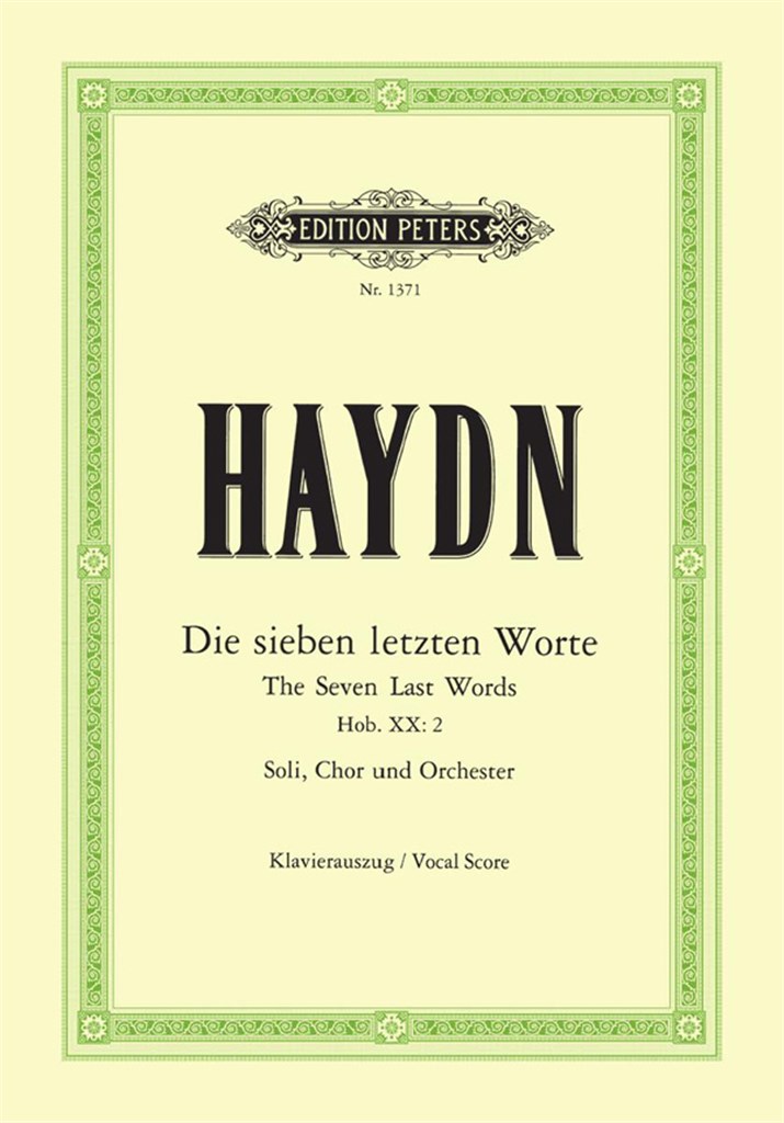 Die sieben Worte des Erlösers (KA)