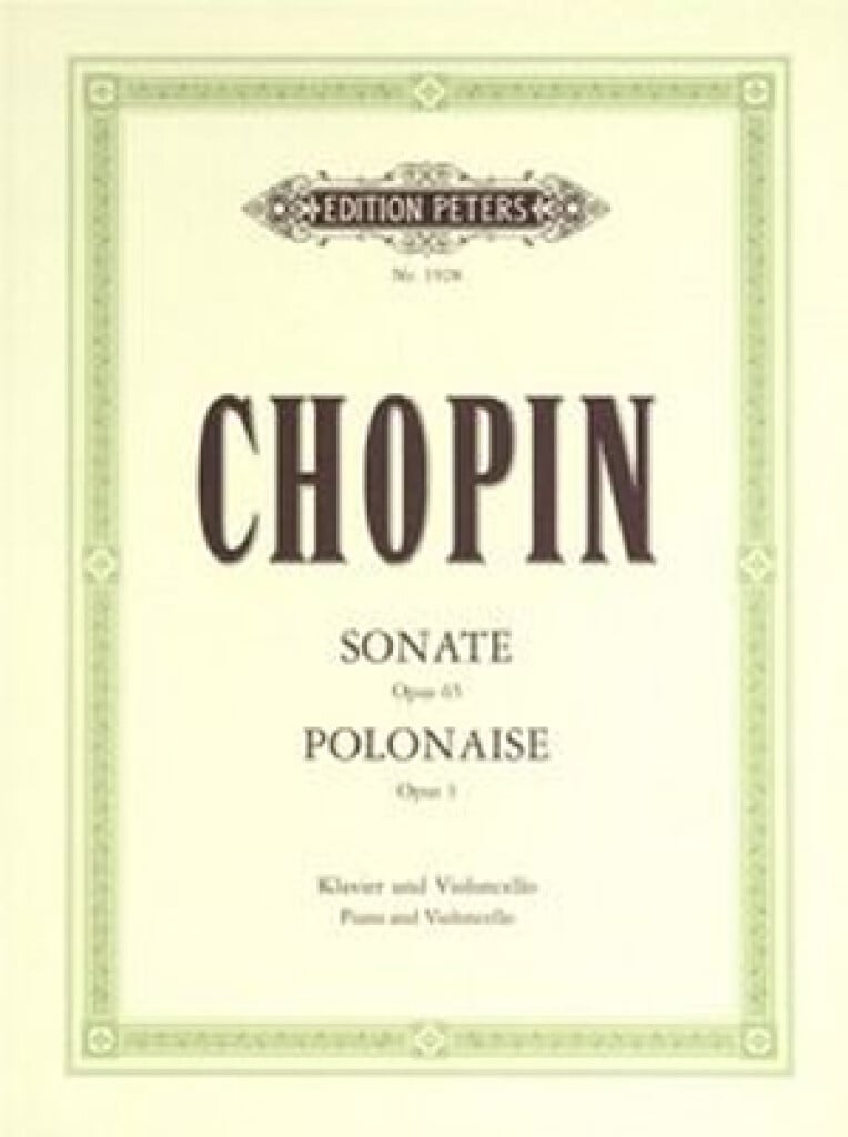 Sonata in G minor Op.65- Polonaise in C Op.3