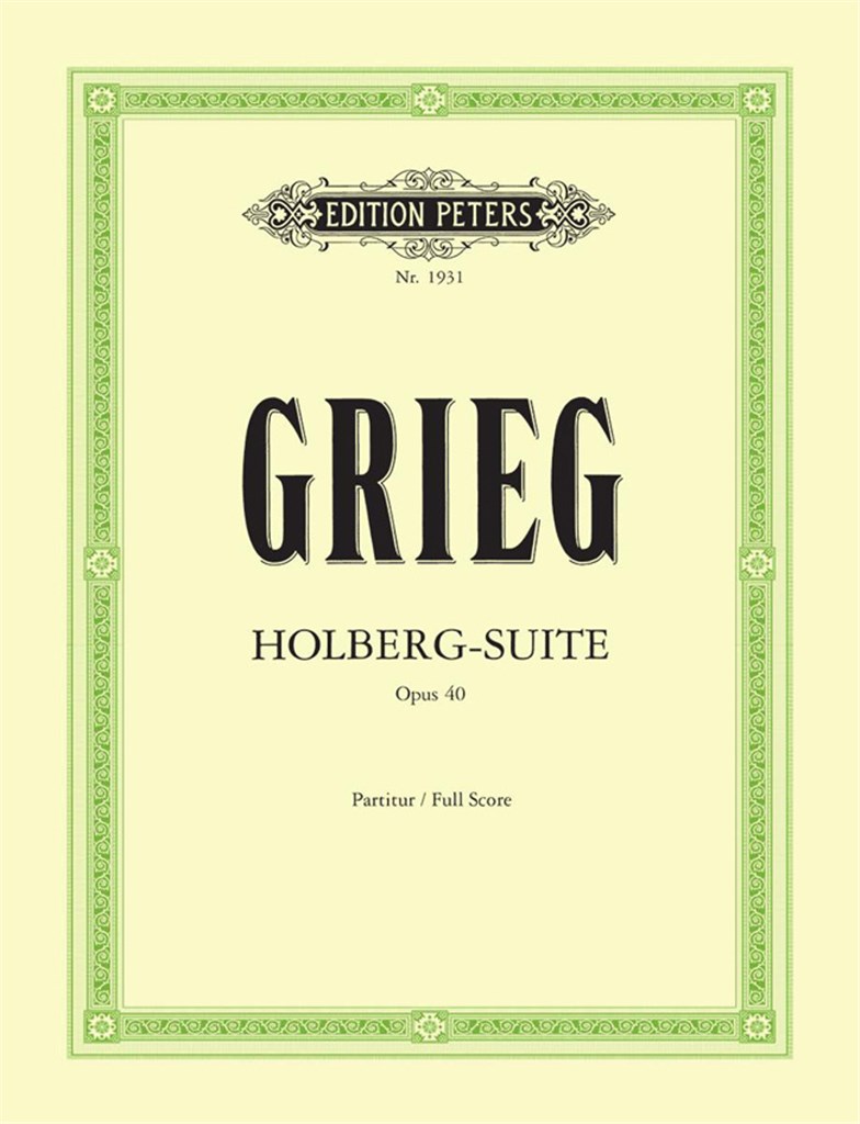 Holberg Suite - Score