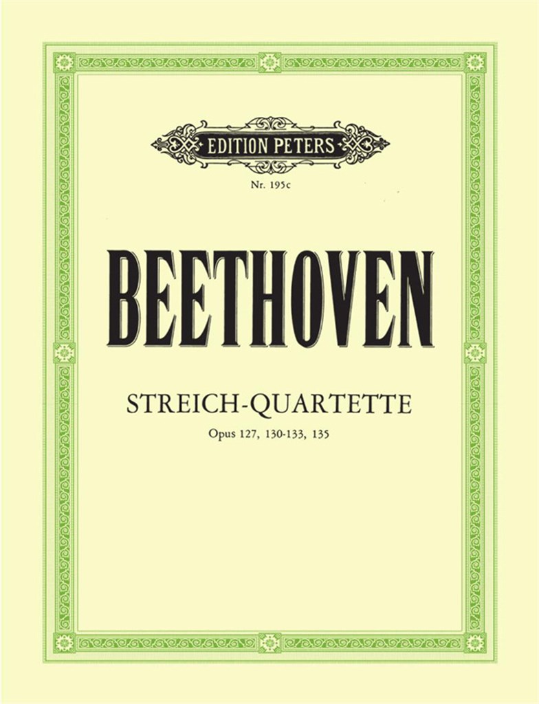 Streichquartetten Op.127 130 131