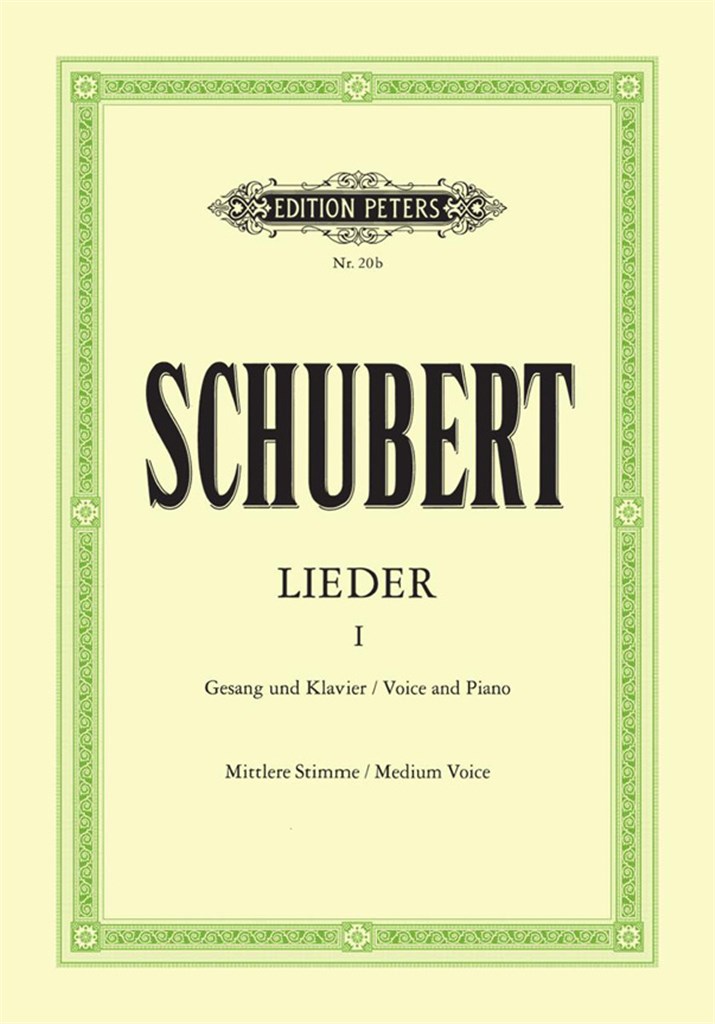 Lieder 1 Gesang und Klavier (für Mittlere Stimme)