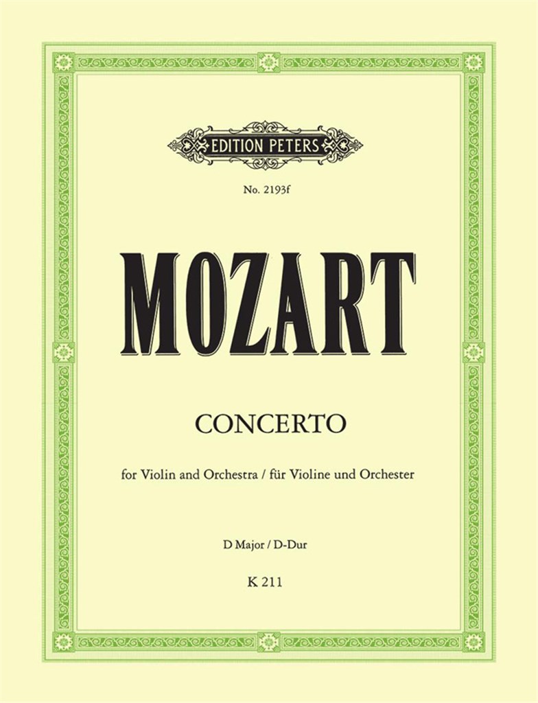 Concerto No.2 in D K211