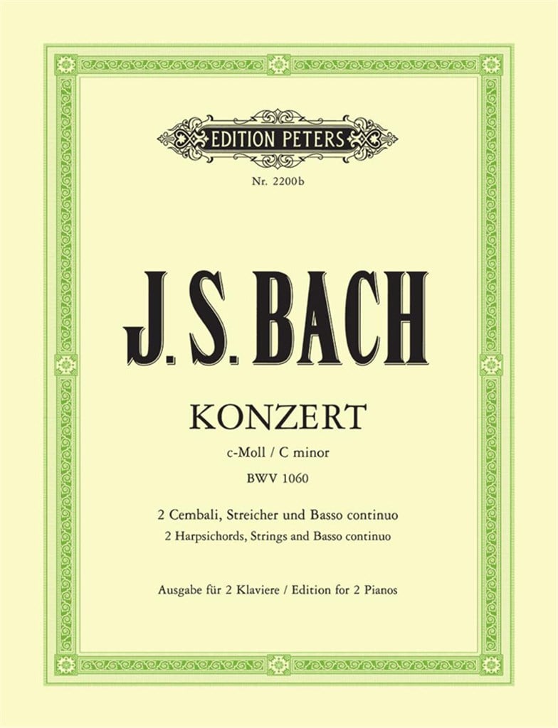 Concert C Bwv1060