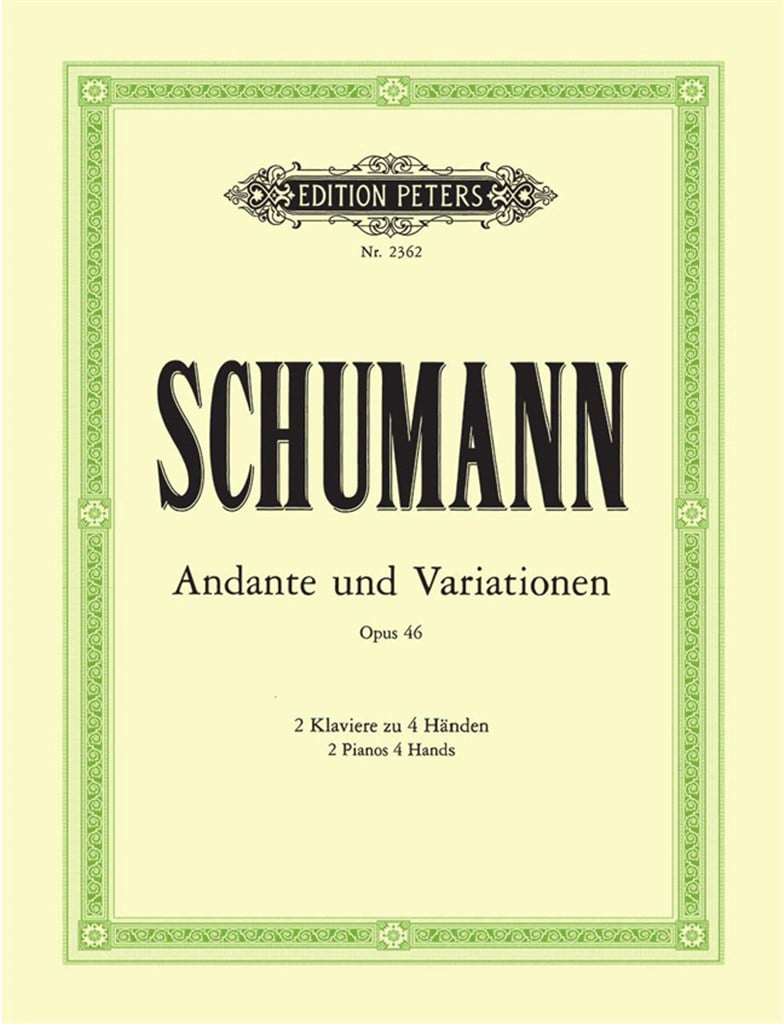 Andante & Variations in B flat Op.46,