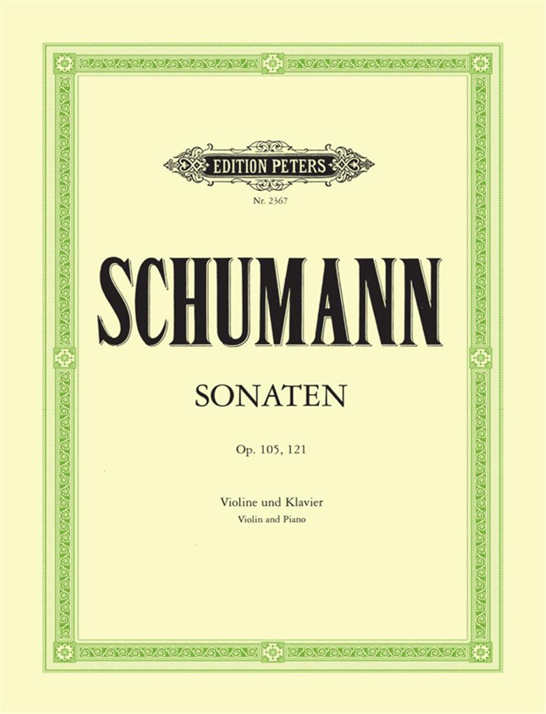 Sonatas in A minor Op.105- D minor Op.121