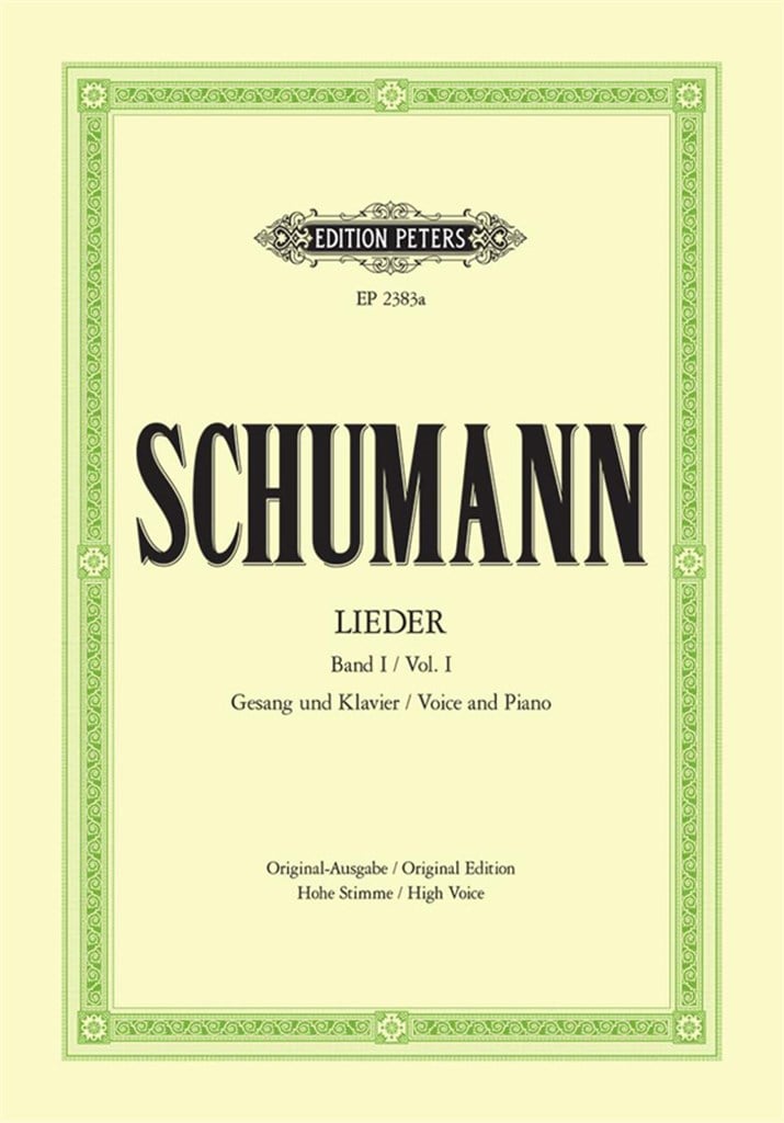 Lieder Band I