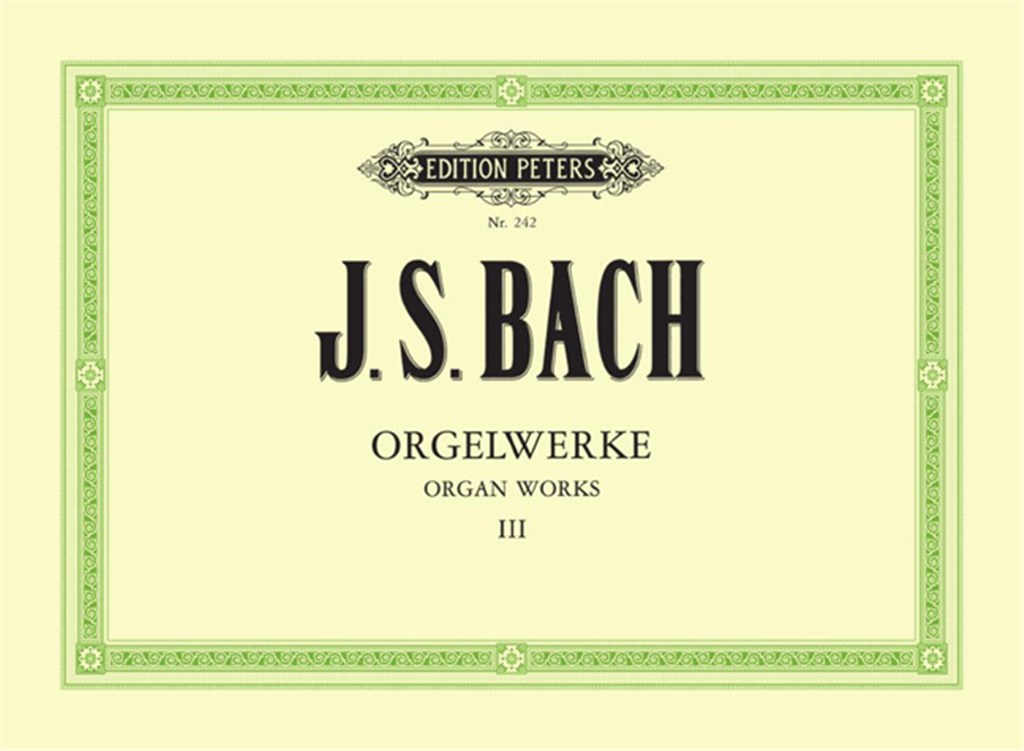 Orgelwerke 3 Preludes Toccaten