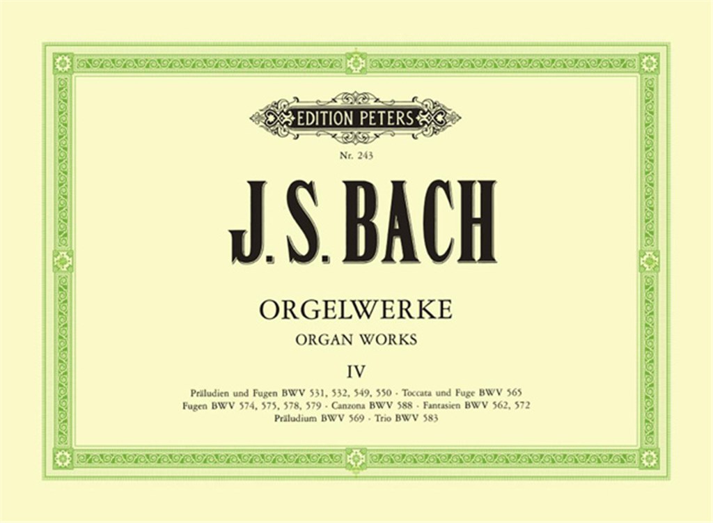Orgelwerke 4 Preludes Fugas