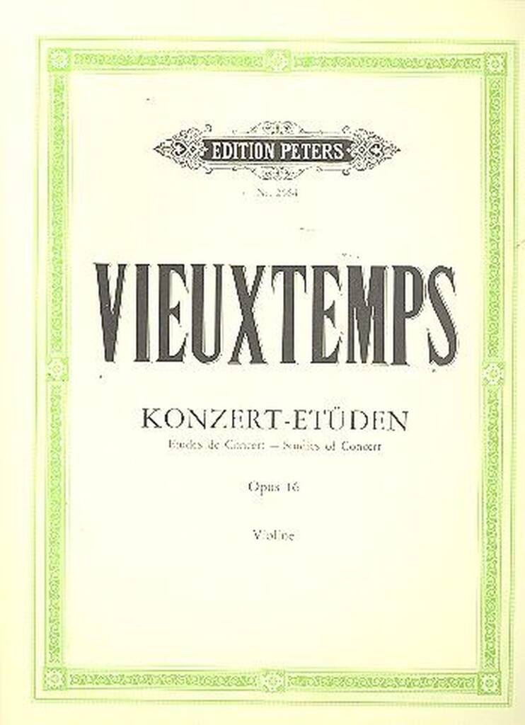 6 Concert Studies Op.16