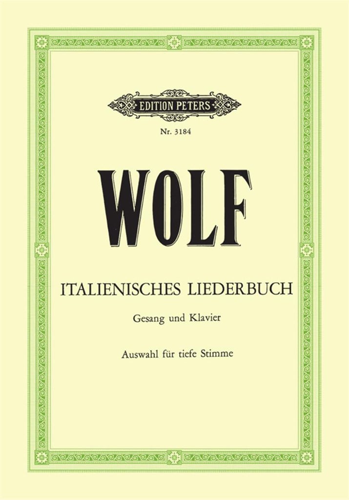 Italienisches Liederbuch (Auswahl)