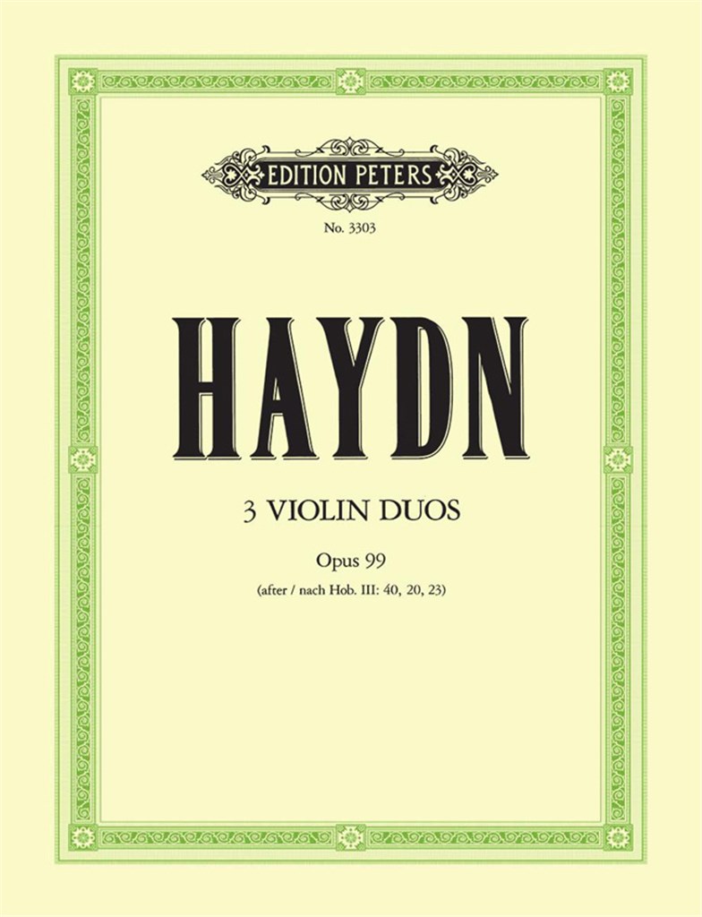 Duos(3) Op.99 (Sitt)