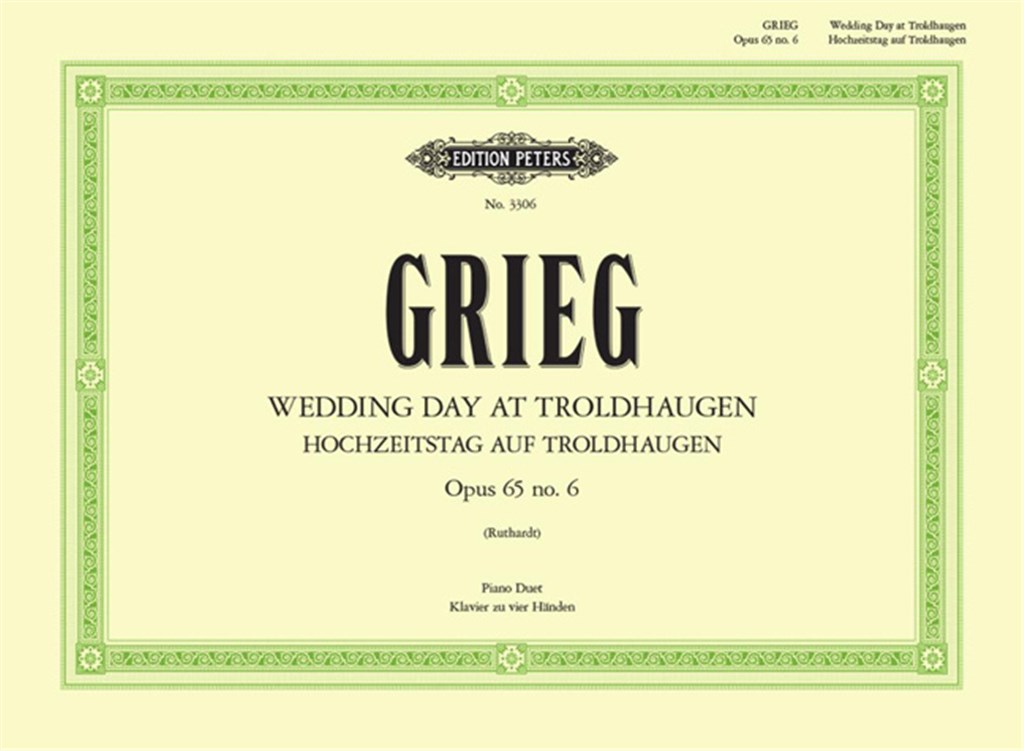 Wedding Day at Troldhaugen Op.65 No.6