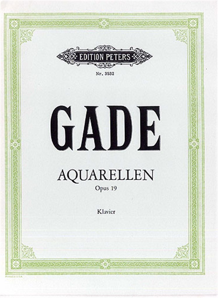 Aquarellen Op.19
