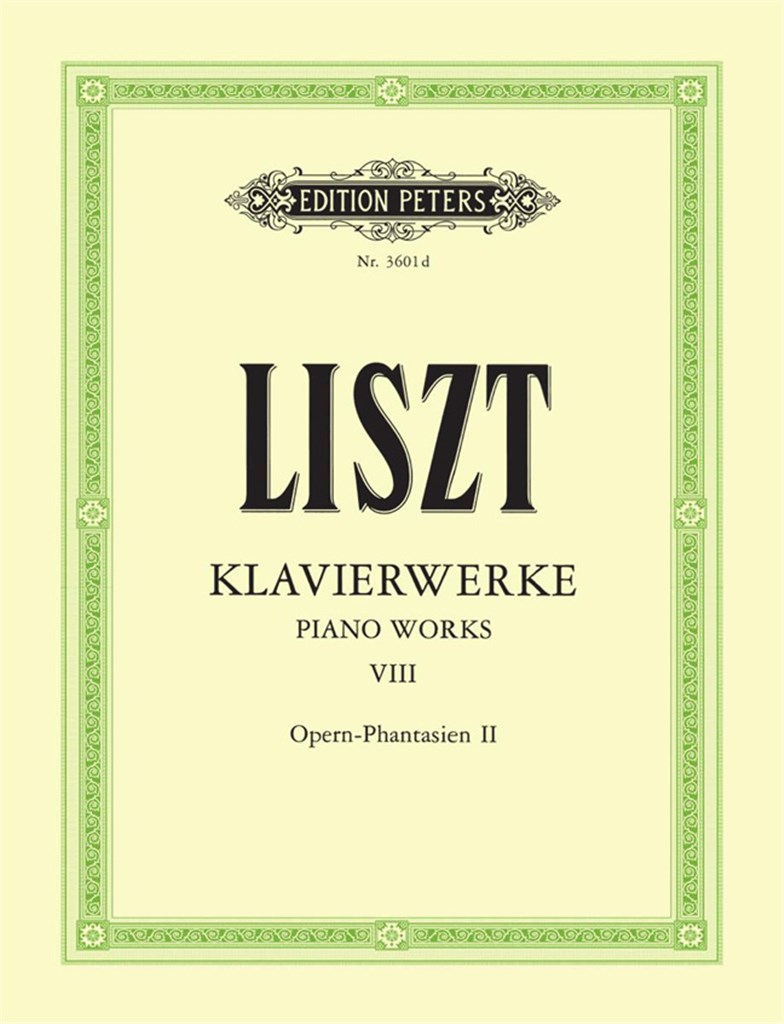 Klavierwerke 8 Opern Fantasien