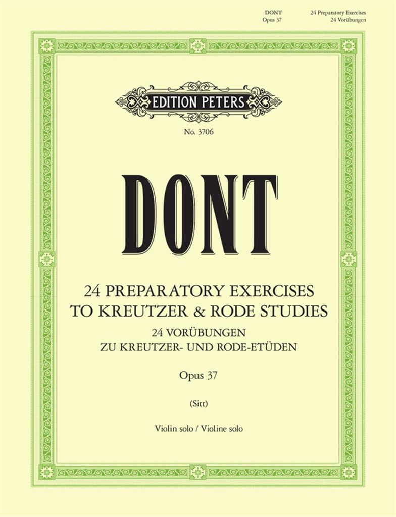 Vorubungen Op.37