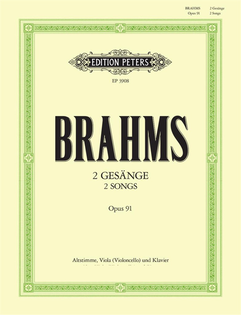 Gesange(2) Op.91