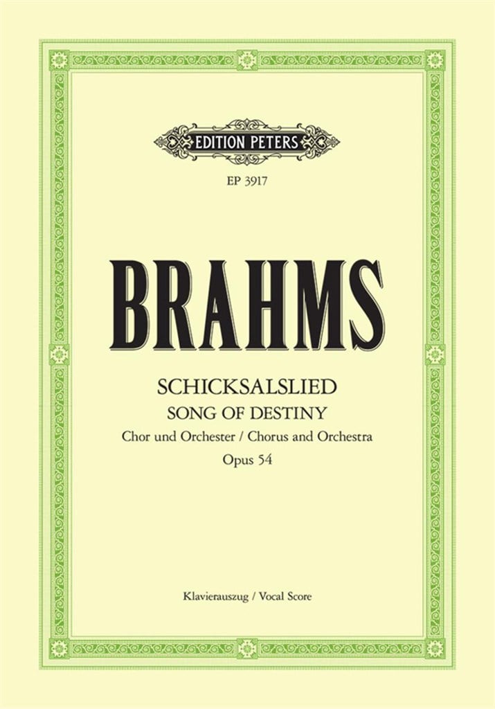 Schicksalslied Op.54