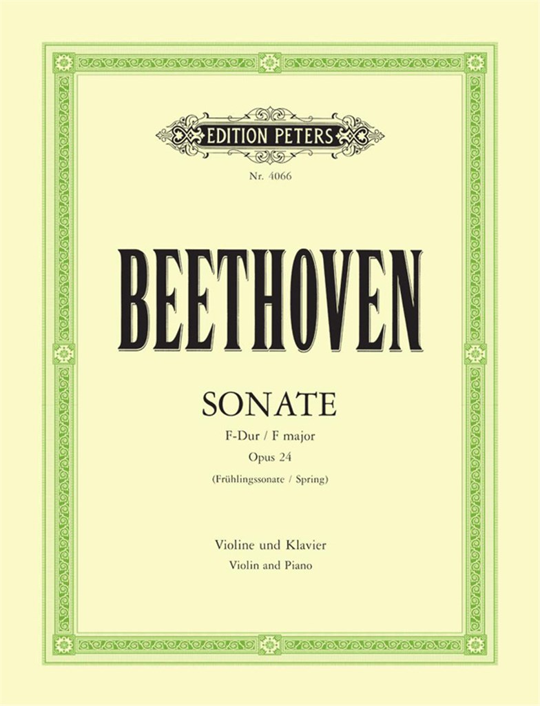 Sonate F Op.24 (Fruhlings)