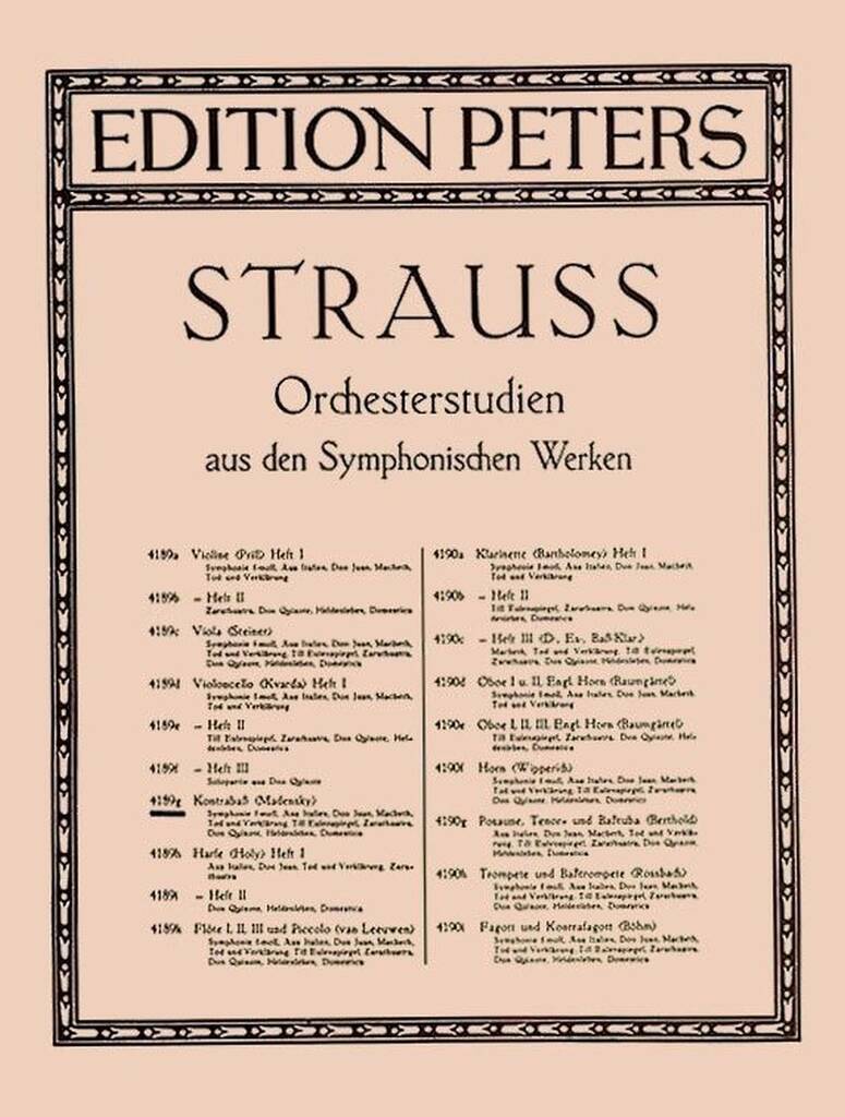 Orchestral Studies