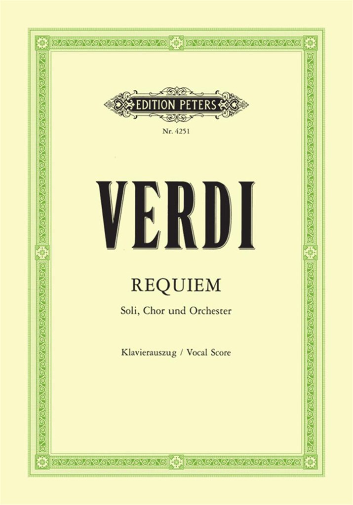 Requiem ( Vocal Score )