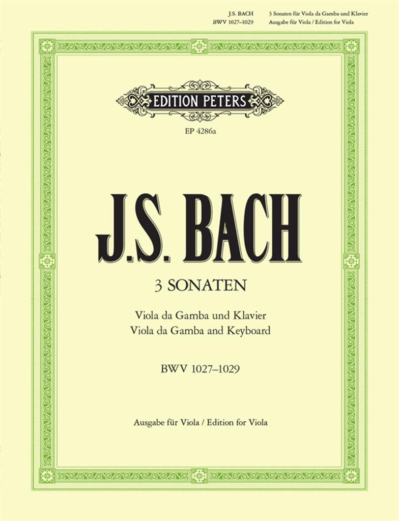 Viola da gamba Sonatas