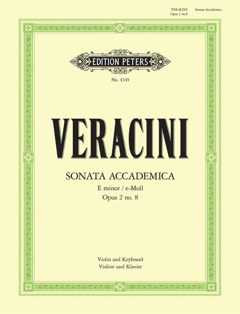 Sonata Accademica in E minor Op.2 No.8
