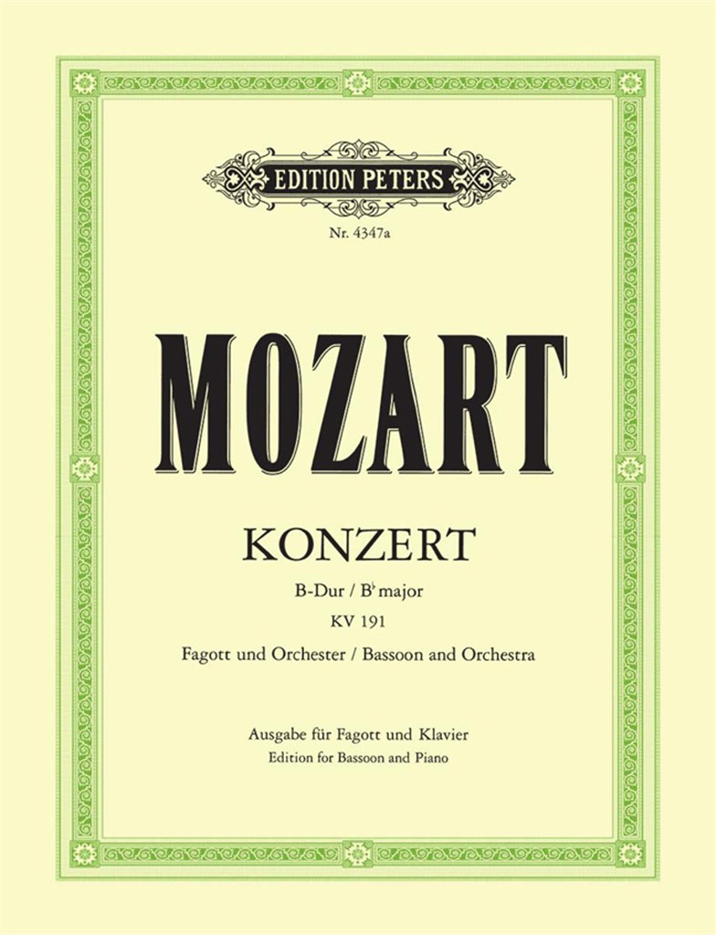 Concerto No.1 in B flat K191