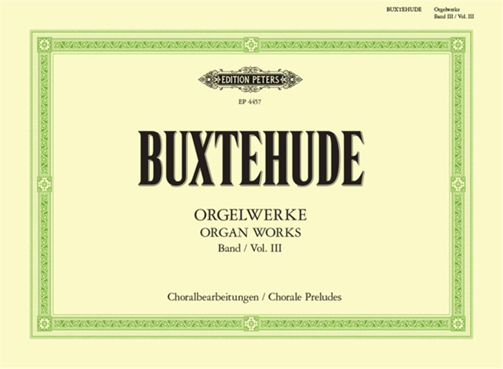 Orgelwerke 3 Choralbearbeitungen