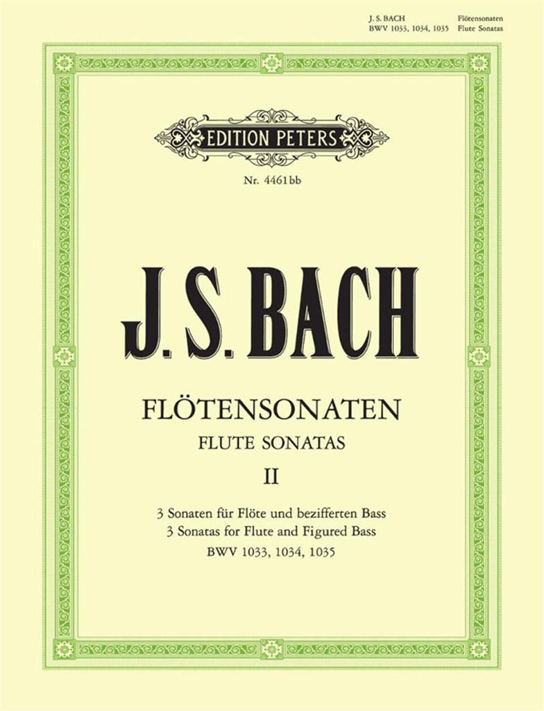Sonaten für Flöte und Cembalo BWV 1033 - 1035