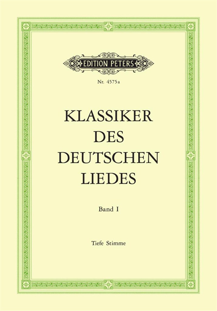 Classics of the German Lied
