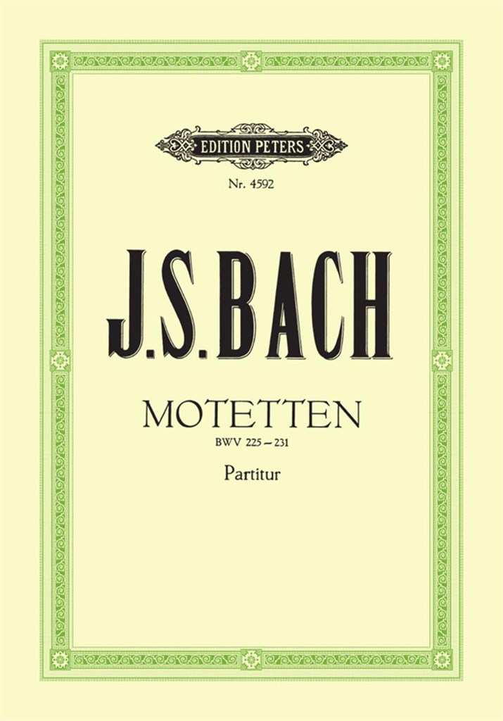 Motetten Bwv225-230
