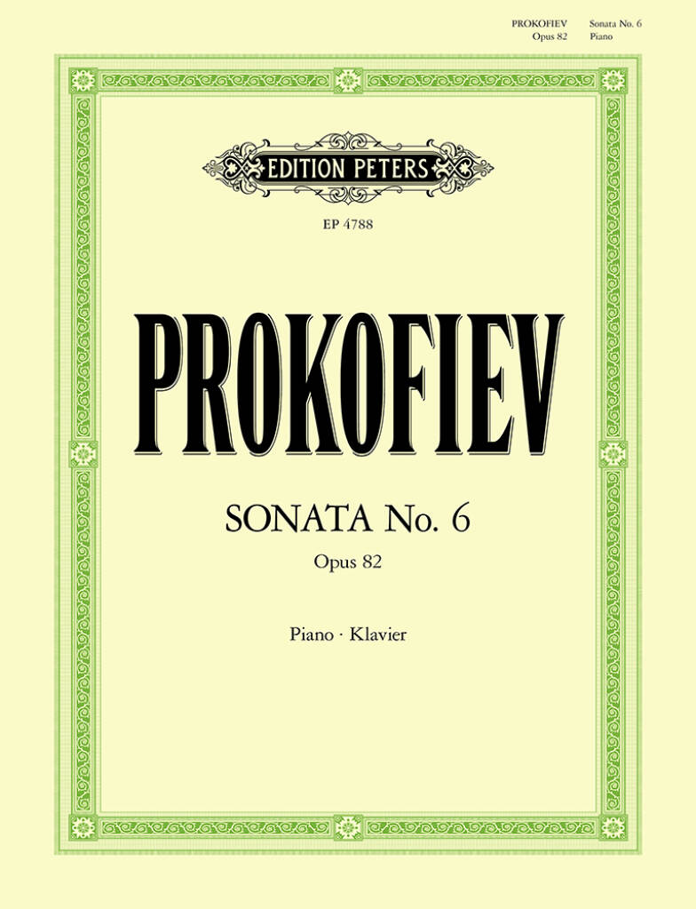 Sonata No. 6 for Piano Op. 82 (1939/40)