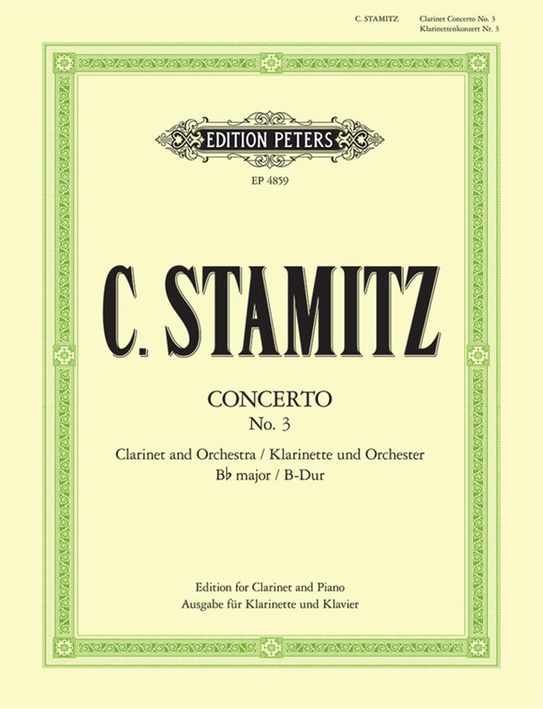 Klarinettenkonzert Nr.3 - Clarinet Concerto no. 3