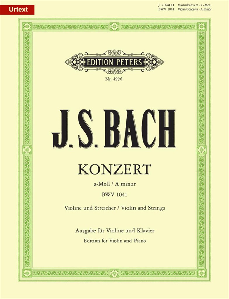 Concert 01 A Bwv1041