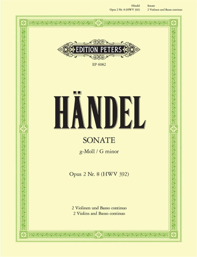 Trio Sonata in G minor Op.2 No.8