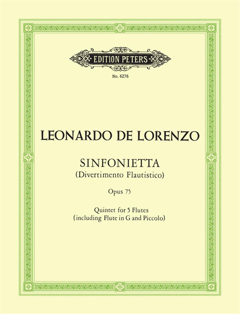 Sinfonietta (Divertimento Flautistico)