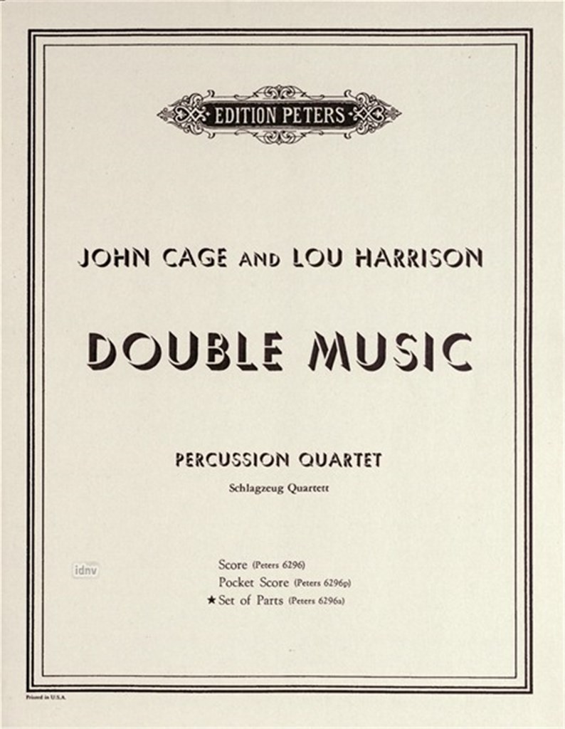 Double Music (in collaboration with John Cage