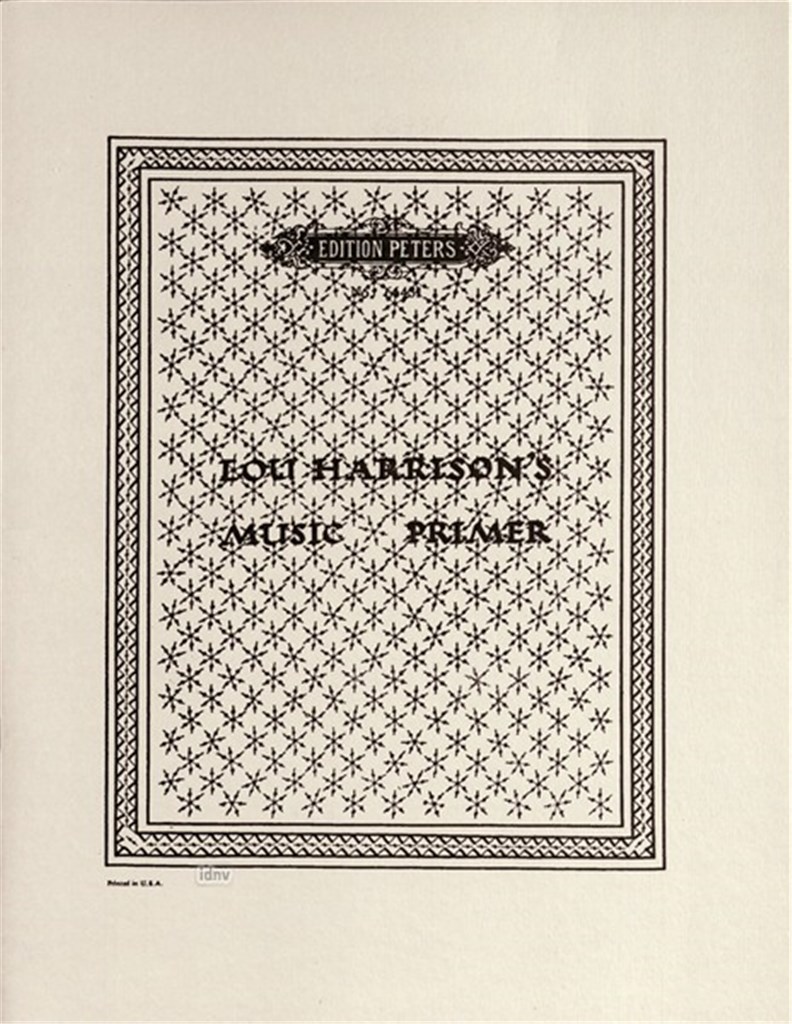 Lou Harrisons Music Primer