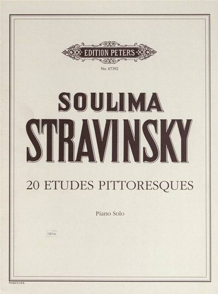 20 Etudes Pittoresques
