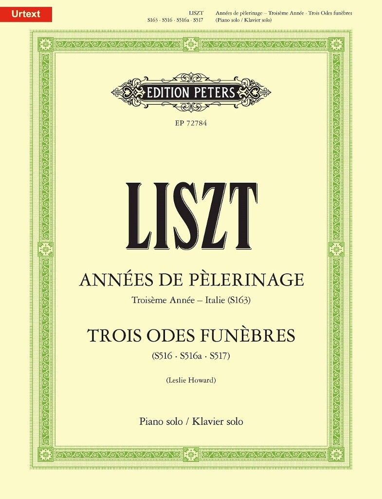 Années de pèlerinage: Troisième Année (Italie)