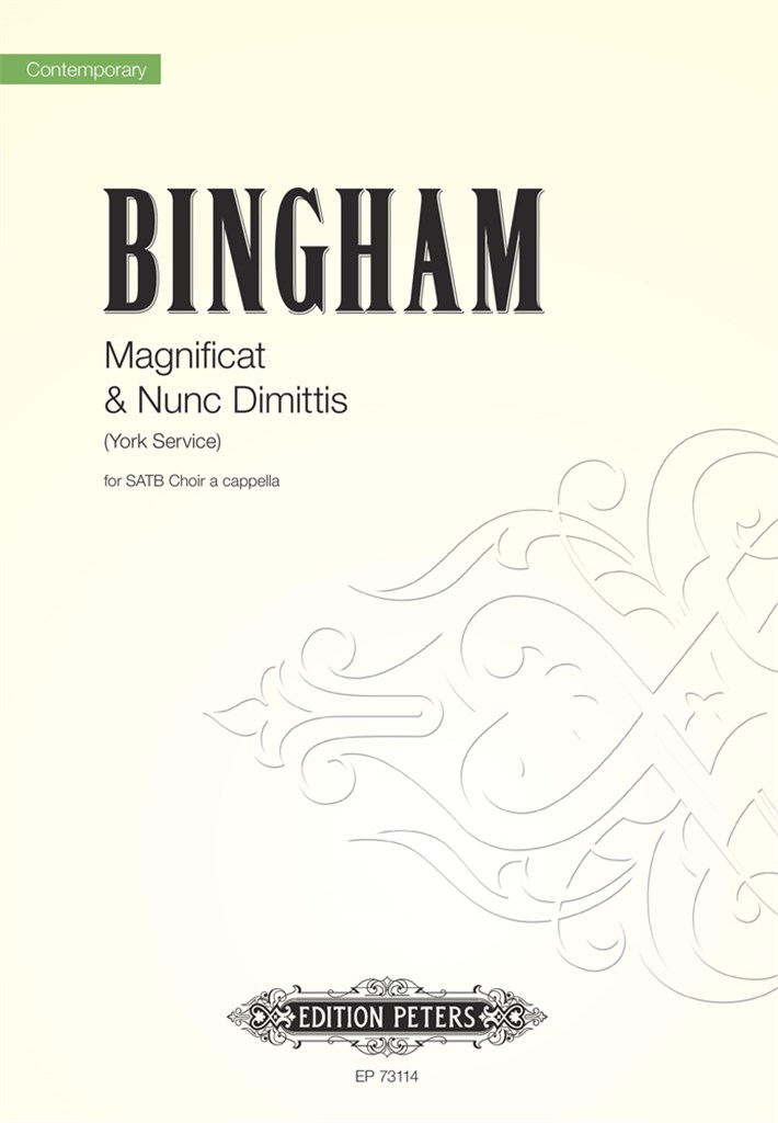Magnificat and Nunc Dimittis (York Serv)