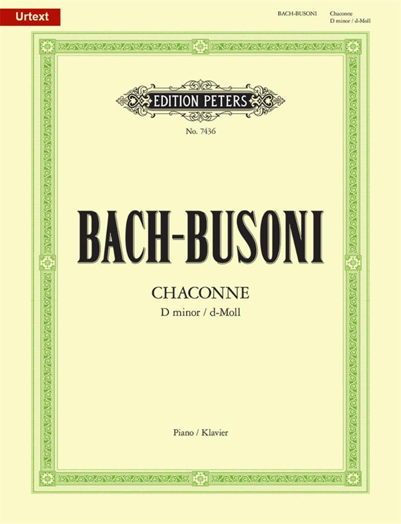 Chaconne in D minor from Bachs Partita No.2
