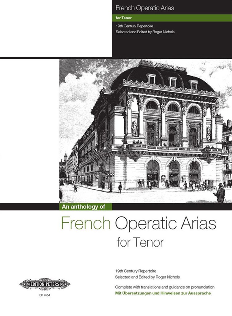 Französische Opernarien-Repertoire des 19 Jahrh.